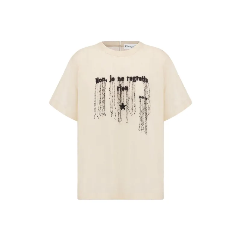 DIOR FW23 T-Shirt Women's Beige-0