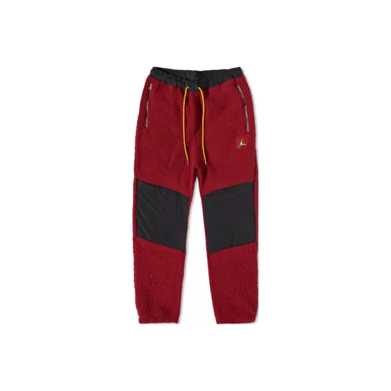 Jordan Casual Pants Men Red-0