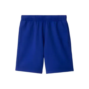 Burberry Equestrian Knight appliqué Cotton Shorts