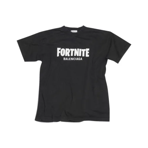 Balenciaga X FORTNITE©2021 Medium Fit Women's T shirt Black
