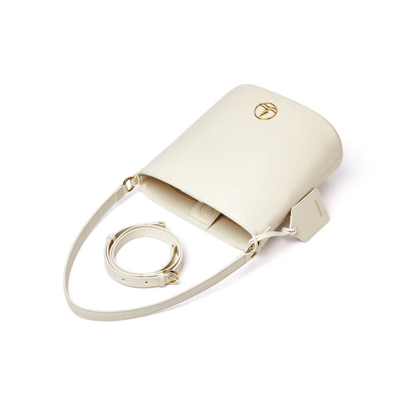 NAVIGARE Cow Split Leather Bucket Bag, Shoulder Bag Regular Women's Multicolor-3
