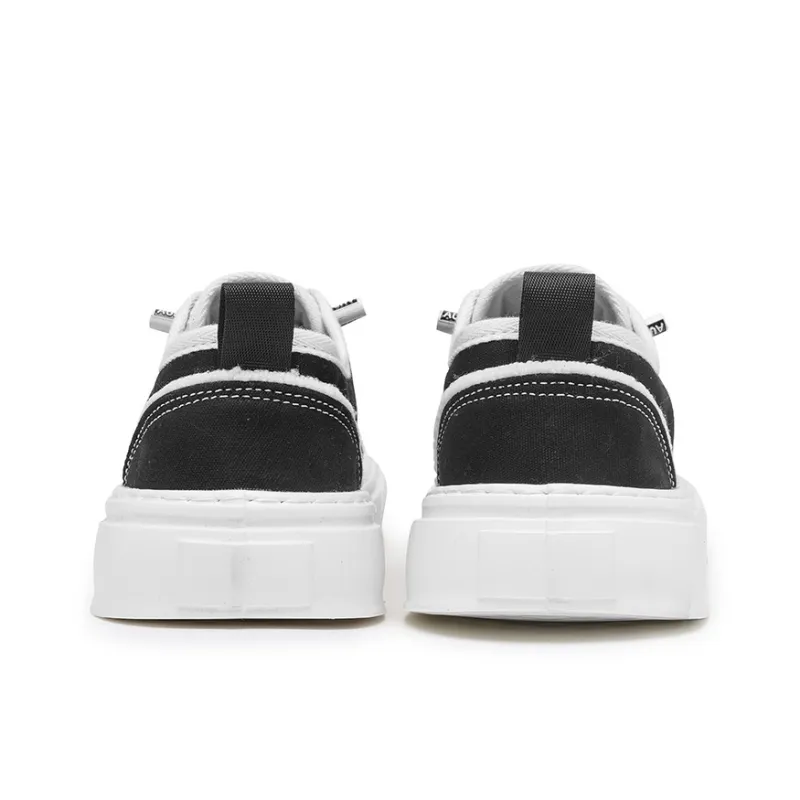 X ZONE Breathable Lightweight Height Increasing Low Top Canvas Shoes Men's-3