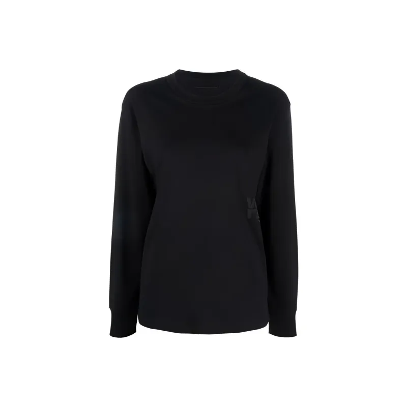 Alexander Wang Logo raised Glitter Cotton Top-0