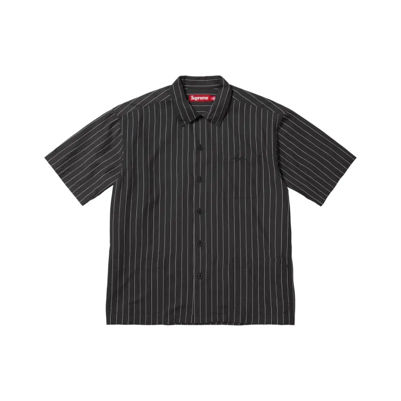 Supreme Stripe S/S Pajama Shirt-2