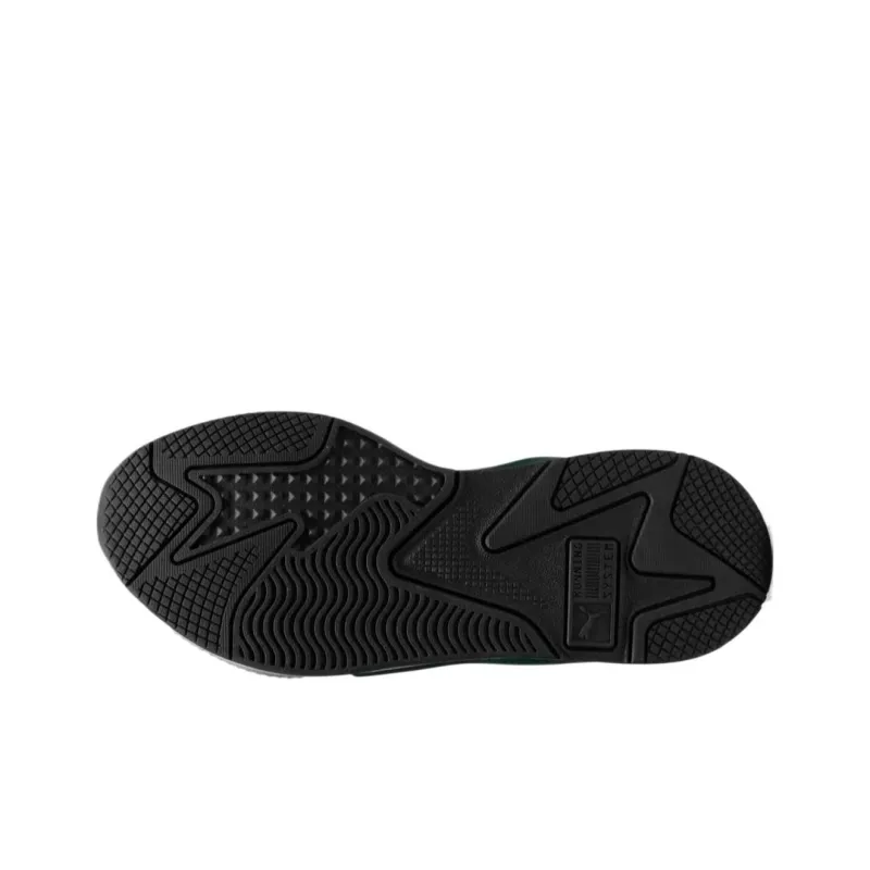 PUMA RS X Breathable Low Top Training Shoes Unisex Black Gray-3