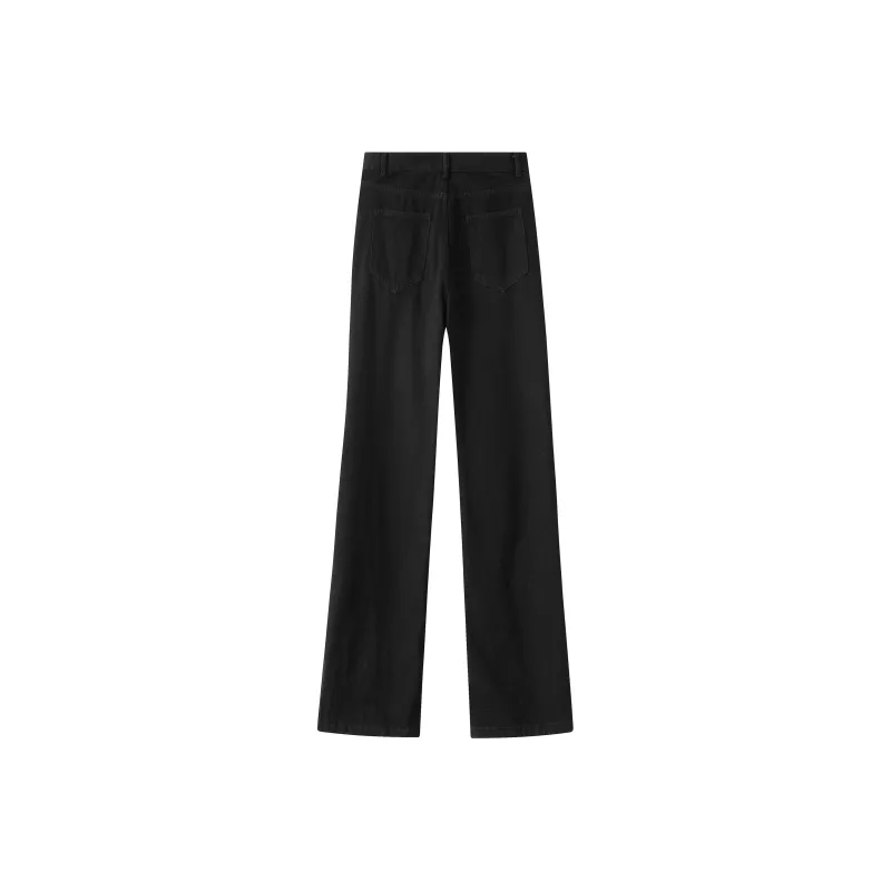 SAME FLOW Jeans Unisex Black-1