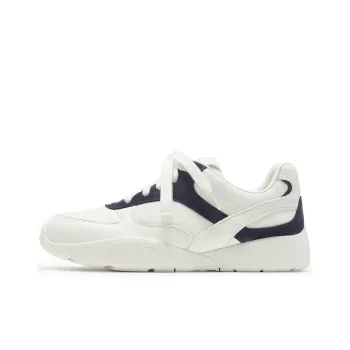 VITTORIO VENTURA Low Top Casual Thin Sole Shoes Women's White & Blue
