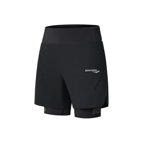 Saucony Sports Shorts Men's Jet Black