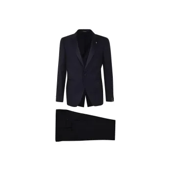 Tagliatore Business Suit Men's Black