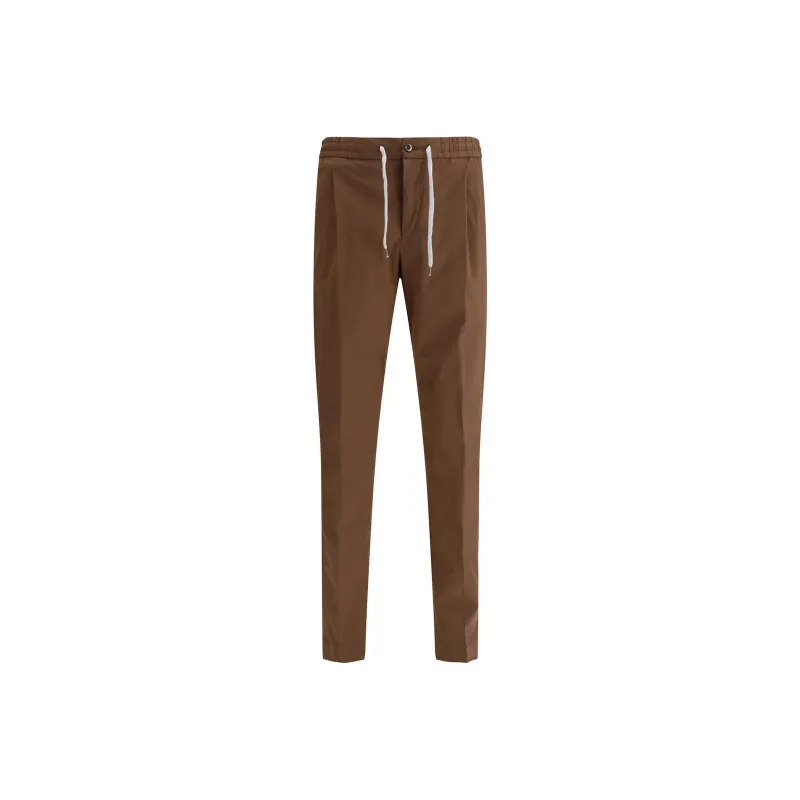 PT Pantaloni Torino SS25 Casual Pants Men's Brown-0