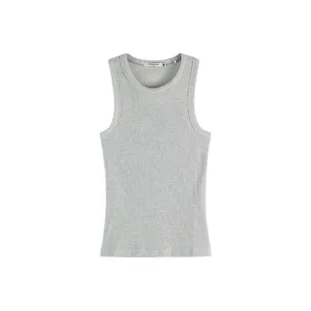 Scotch&Soda Tank Tops Women's Gray