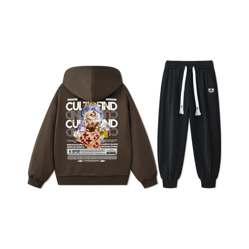 CULT OF INDIVIDUALITY Sweatshirt Set Unisex-9