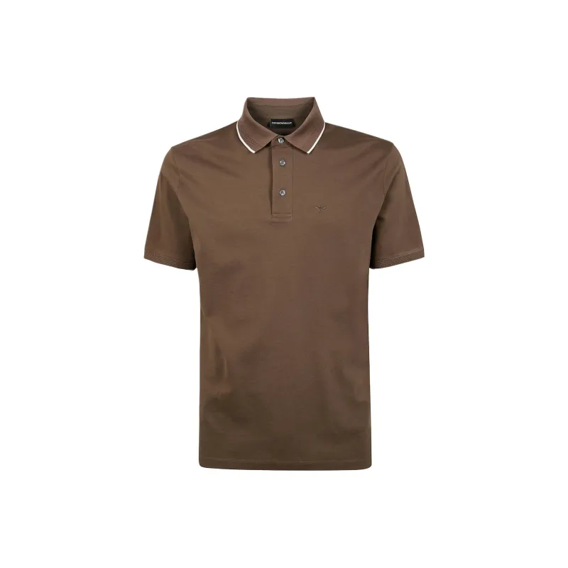 EMPORIO ARMANI Cotton Polo Shirt-0