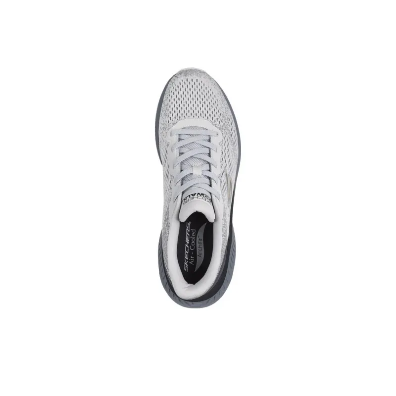 Skechers GO WALK Ma Cushioning, Abrasion Resistant, Breathable Support Low Top Training Shoes Men's Gray-4