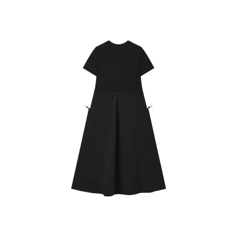 FILA MILANO Collection Short Sleeved Dress Women's Black-1