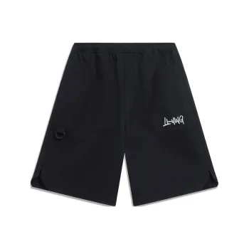 LiNing Sports Lifestyle Collection Sports Fashion Collection Sports Shorts Men's Black