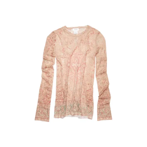 Acne Studios T Shirts Women's Orange