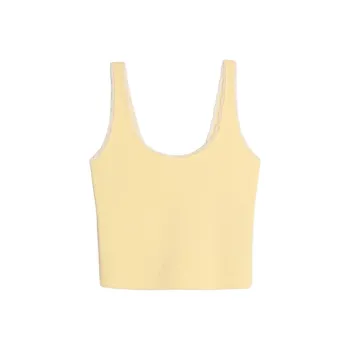Hollister Tank Top Women's Yellow