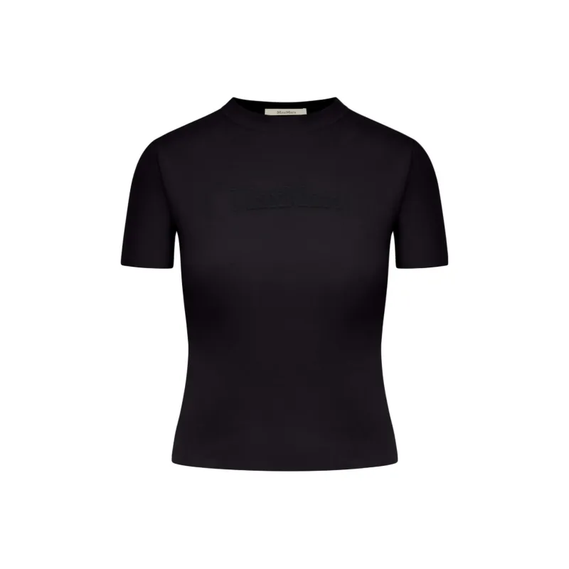 MaxMara T Shirts Women's Black-0