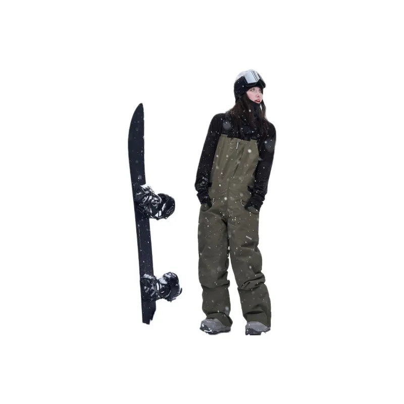 AWKA Ski Pants Unisex Vintage Green-0