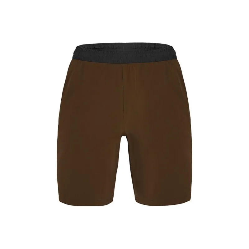 Lululemon Pace Breaker Swift™ Fabric Sports Shorts 9' Men's Dark Brown/purple Highlight/graphite Grey-0