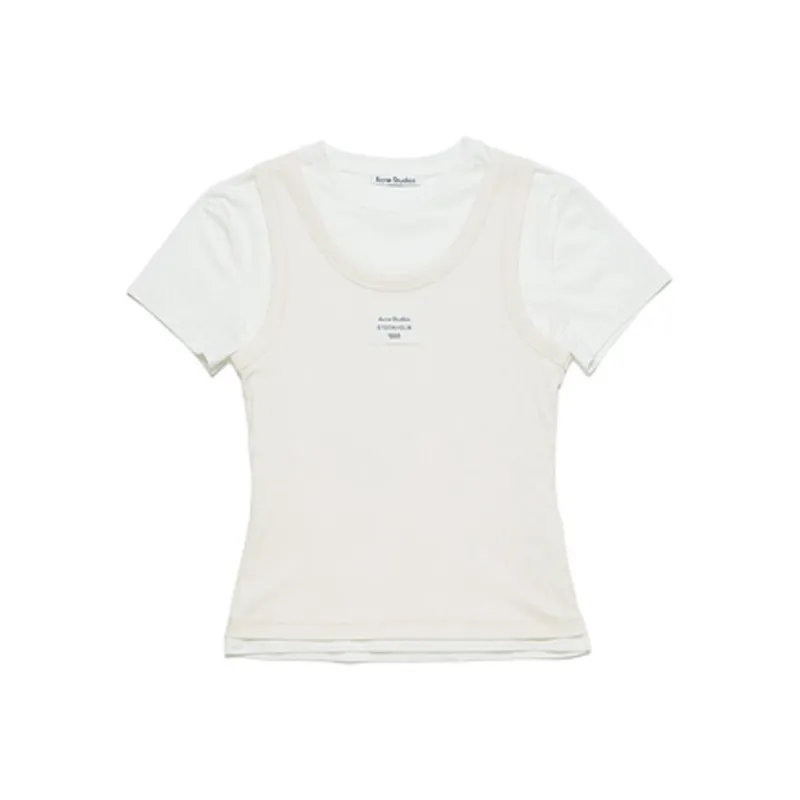 Acne Studios T Shirt 'Off White'-0