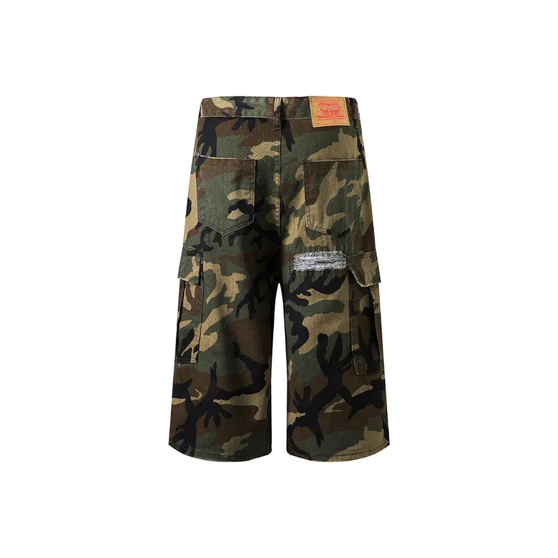 JIMI&JONS Cargo Shorts Unisex Camouflage-1