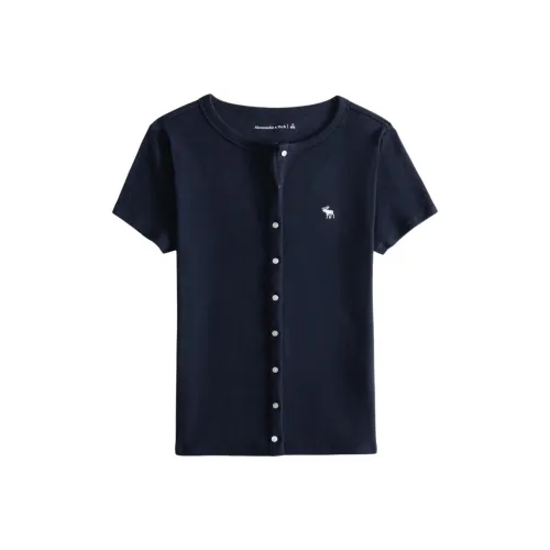 Abercrombie＆Fitch T Shirt Women's Navy Blue