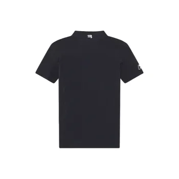 Balenciaga Sporty B Turtle Neck Bodycon Fit Top Black/White