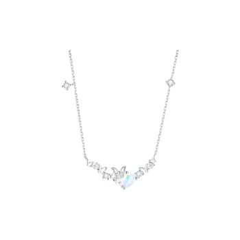 OGDAID S925 Silver Necklaces Women's