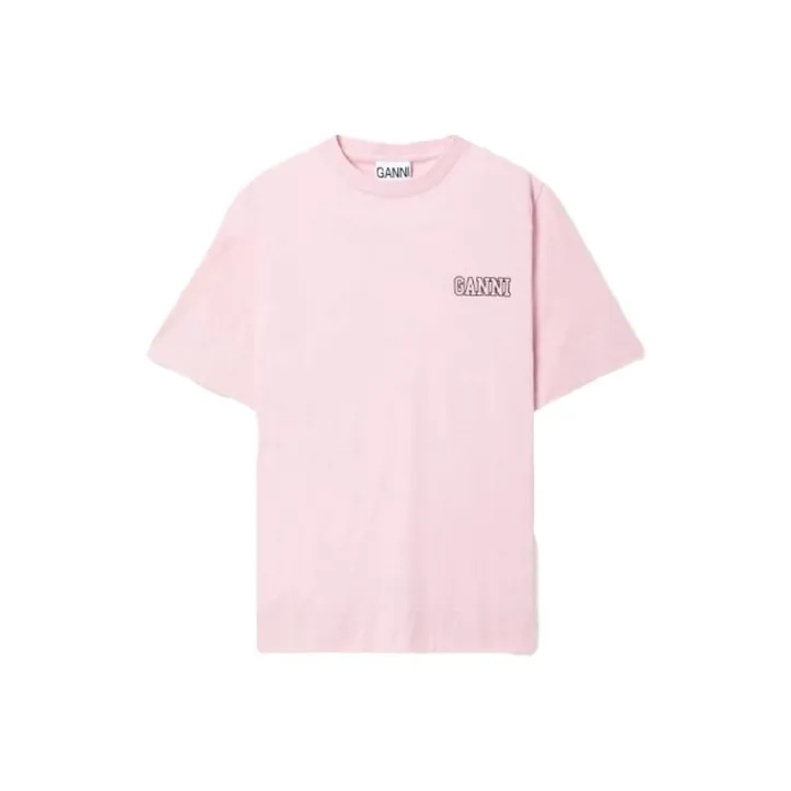 GANNI T-Shirts Women's Pink-0