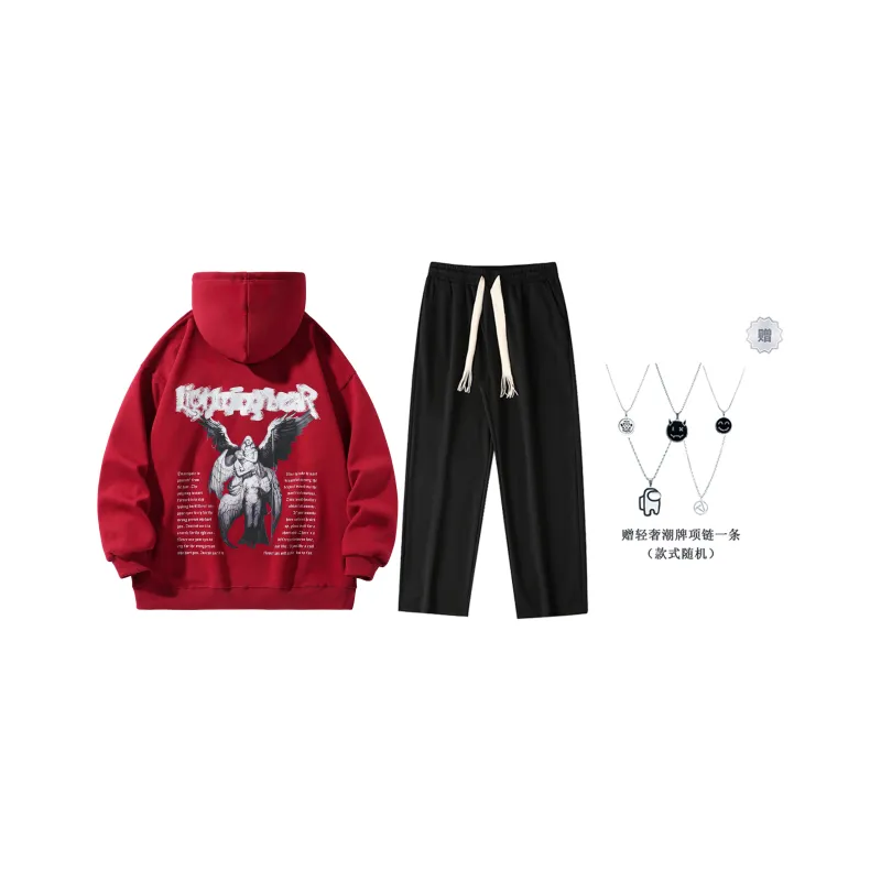LIGHTNING BEAR Sweatshirt Sets Unisex-6