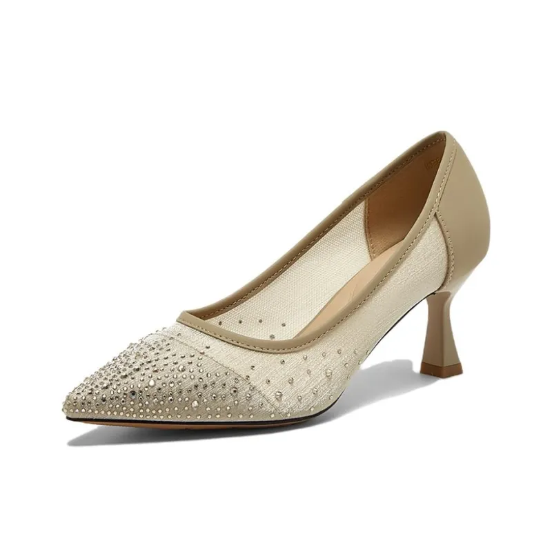 BASTO Slim Heel High Heels Women's-5