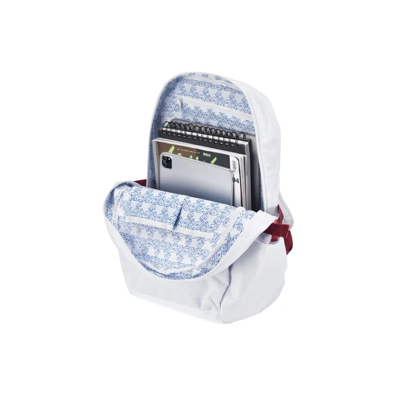 DRACONITE Polyester Student Backpack Regular Unisex White-33