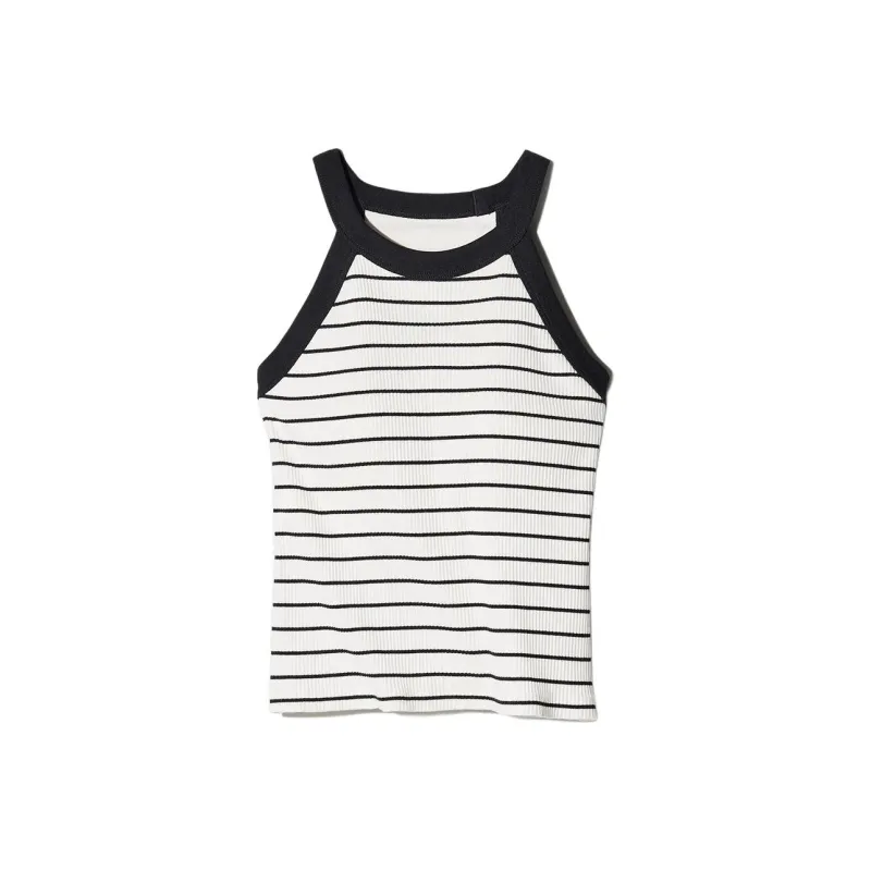 UNIQLO Tank Tops Women's Ivory-0