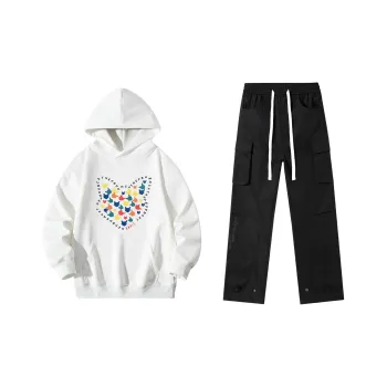 Hepburn Cat Sweatshirt Sets Unisex