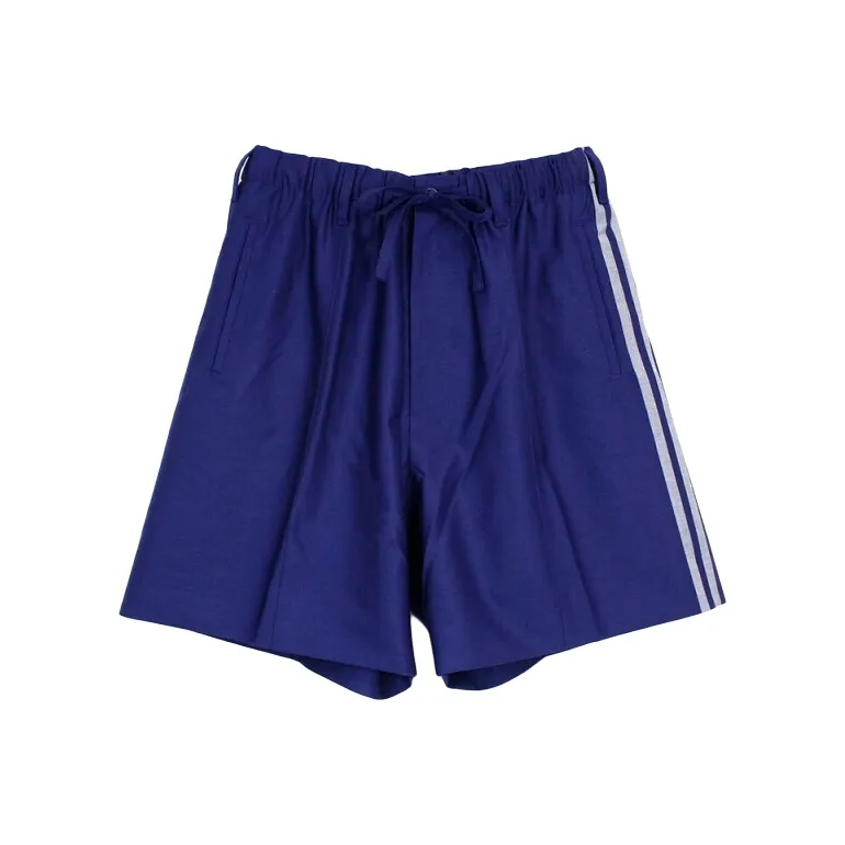 Y 3 Casual Shorts Men Blue-0