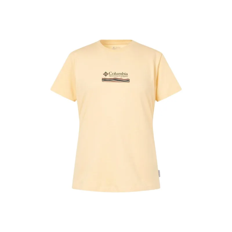 Columbia T Shirt Women's Yellow-0