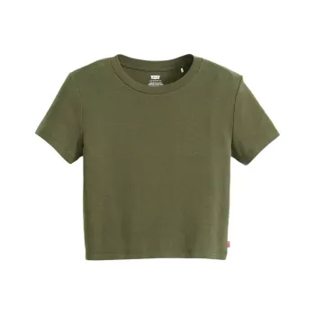 Levis T-Shirts Women's Green
