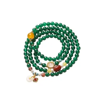 The Years Are Quiet Agate Bracelets Unisex