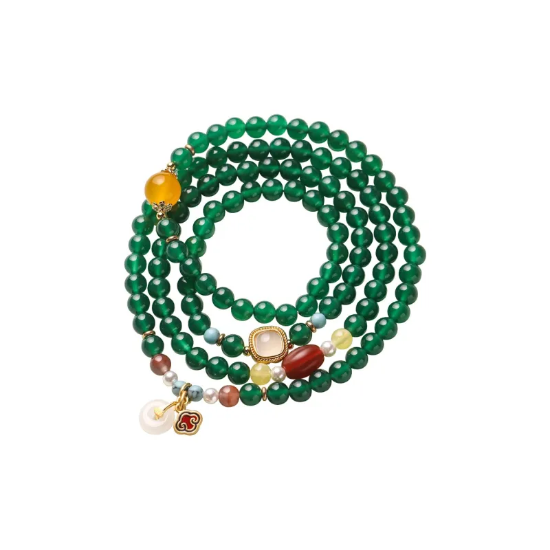 The Years Are Quiet Agate Bracelets Unisex-0