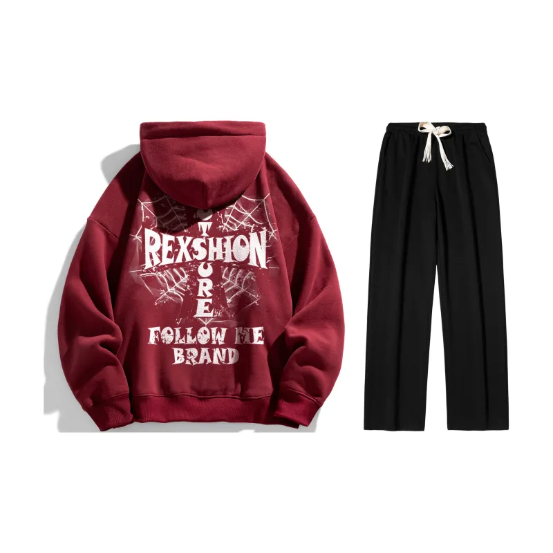 REXSHION Sweatshirt Sets Unisex-8