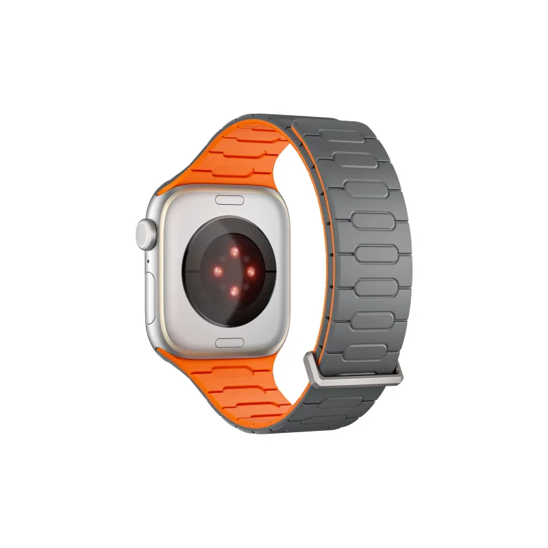 DUALMM Watch Band Apple Compatibility 225mm Silicone Material-4