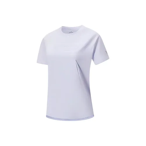 XTEP T-Shirt Women's Sheer Purple