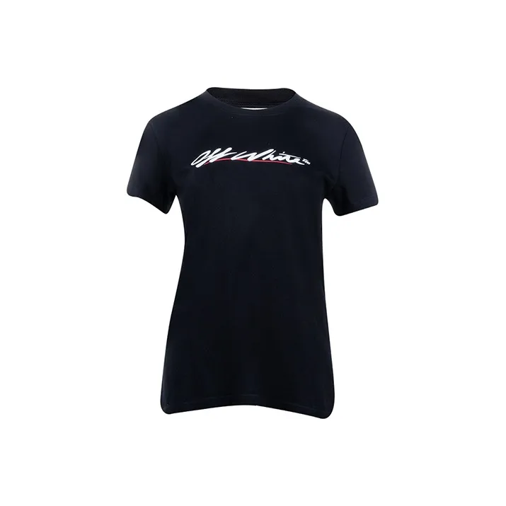 OFF WHITE SS21 T Shirts Women's Black-0