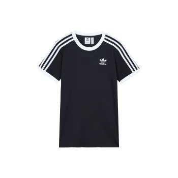 Adidas Originals ADICOLOR CLASSICS 3 Set in Sleeve T Shirt Women's Black