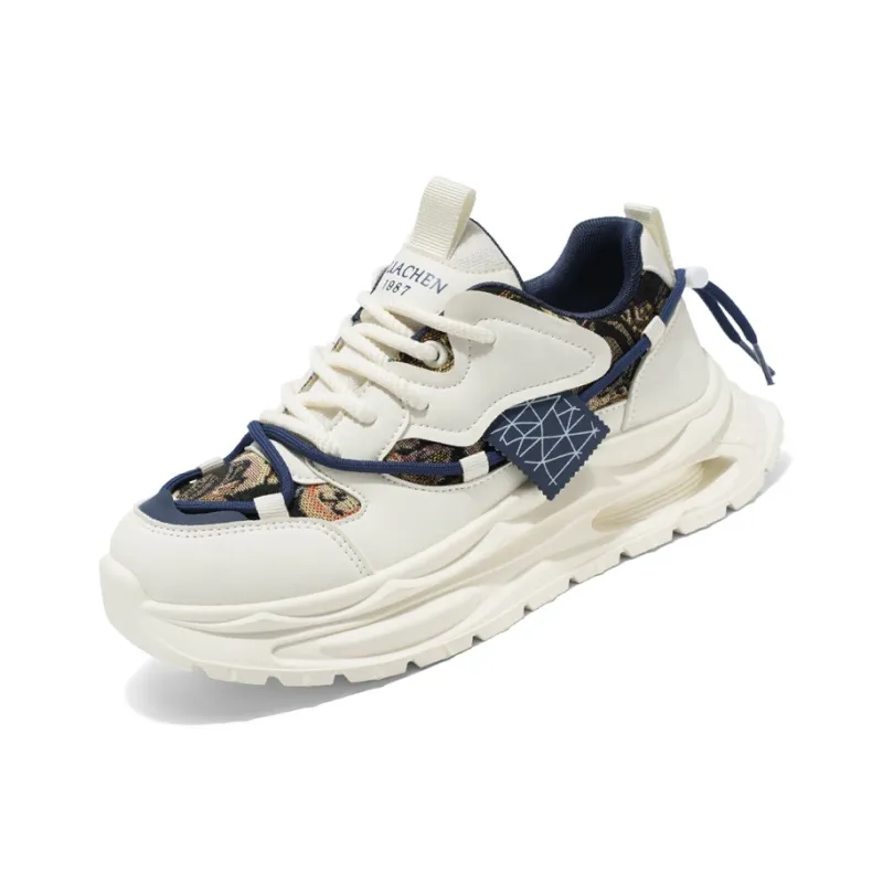 Little Daisy Cushioning, Slip Resistant, And Abrasion Resistant Low Top Chunky Sneakers Men's-3