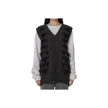 PUBLIC TOKYO FW24 Tank Top Women's Dark Gray