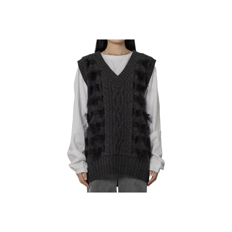 PUBLIC TOKYO FW24 Tank Top Women's Dark Gray-0