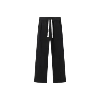 P8H9 European Cotton Velvet Casual Pants Unisex